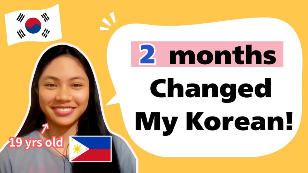 Within two month!? She reached TOPIK level 2 passing level